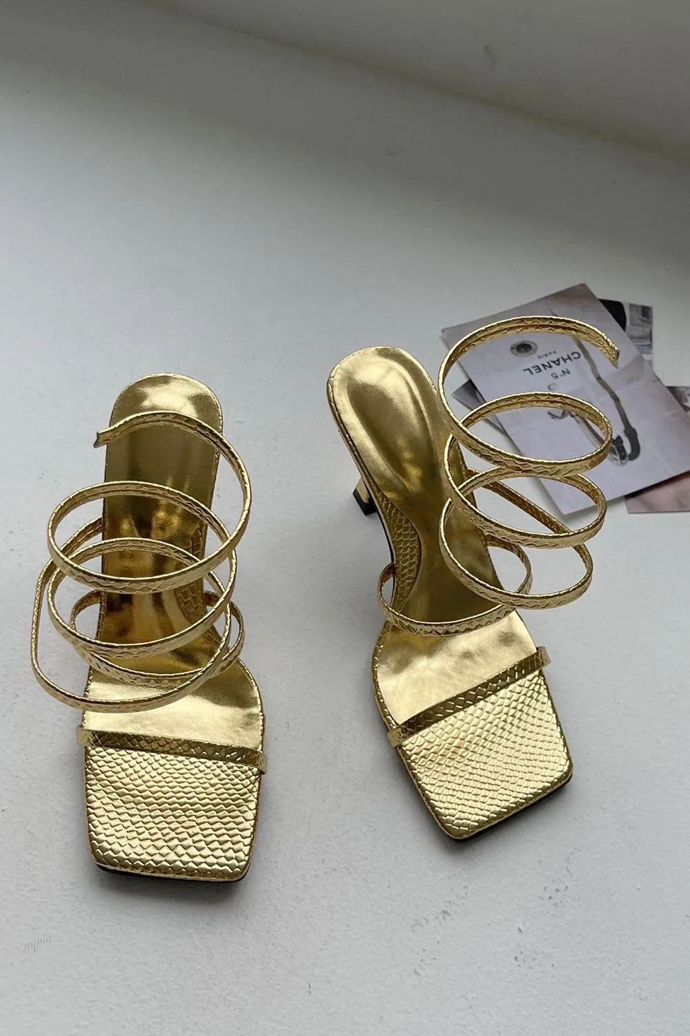 Stiletto Black High Heels sold by Zapaka product image thumbnail 5