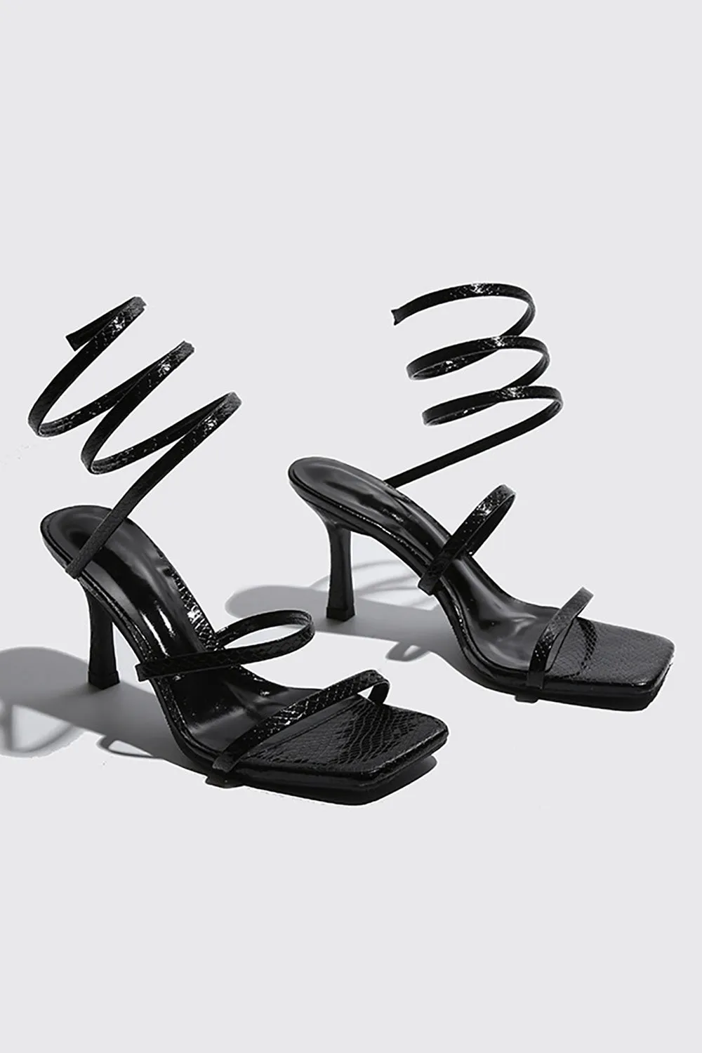 Stiletto Black High Heels sold by Zapaka