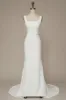 Mermaid Square Neck Wedding Dress sold by Zapaka