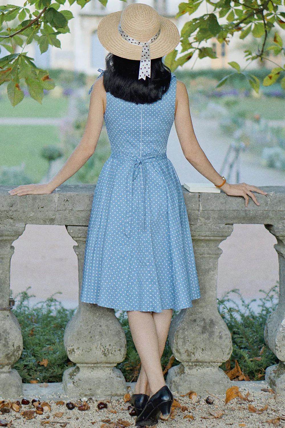 Blue Swing Vintage Dress sold by Zapaka product image thumbnail 2