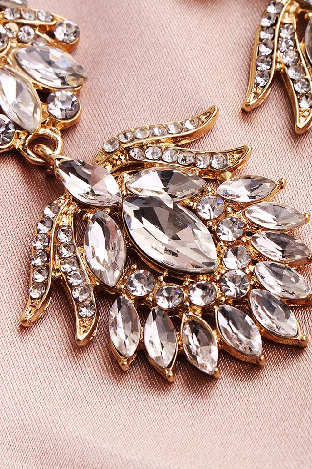 Simple Rhinestone Bridal Earrings sold by Zapaka product image thumbnail 2