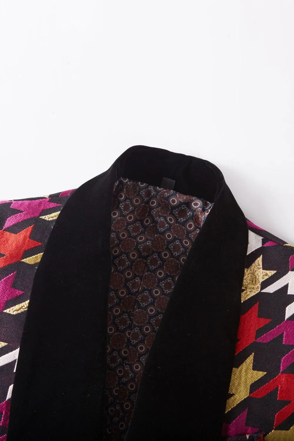 Purple Colorful Shawl Lapel 2 Piece Men's Prom Suits sold by Zapaka product image thumbnail 4