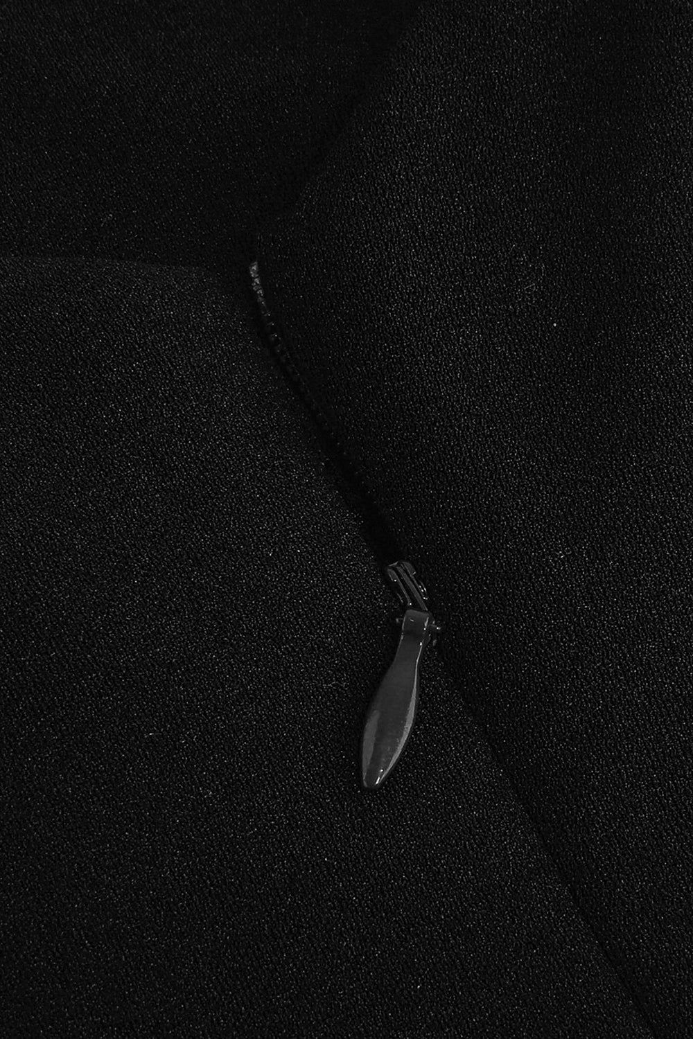 Black Bodycon 1960s Dress sold by Zapaka product image thumbnail 5