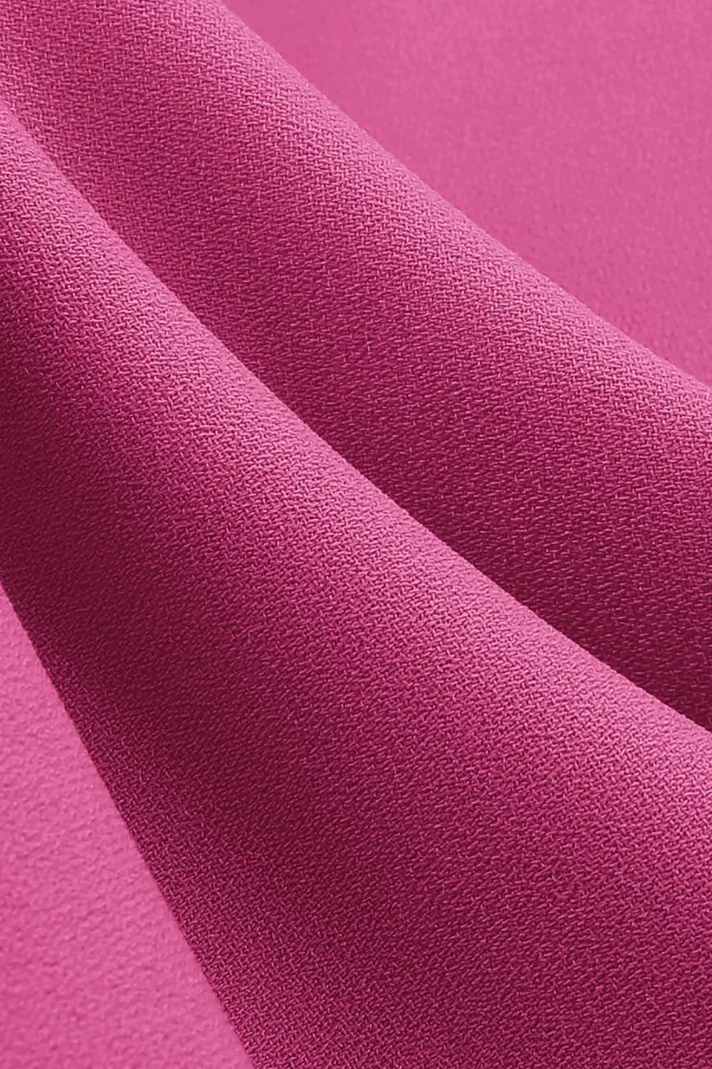 Fuchsia Short Sleeves A Line 1950s Dress sold by Zapaka product image thumbnail 3