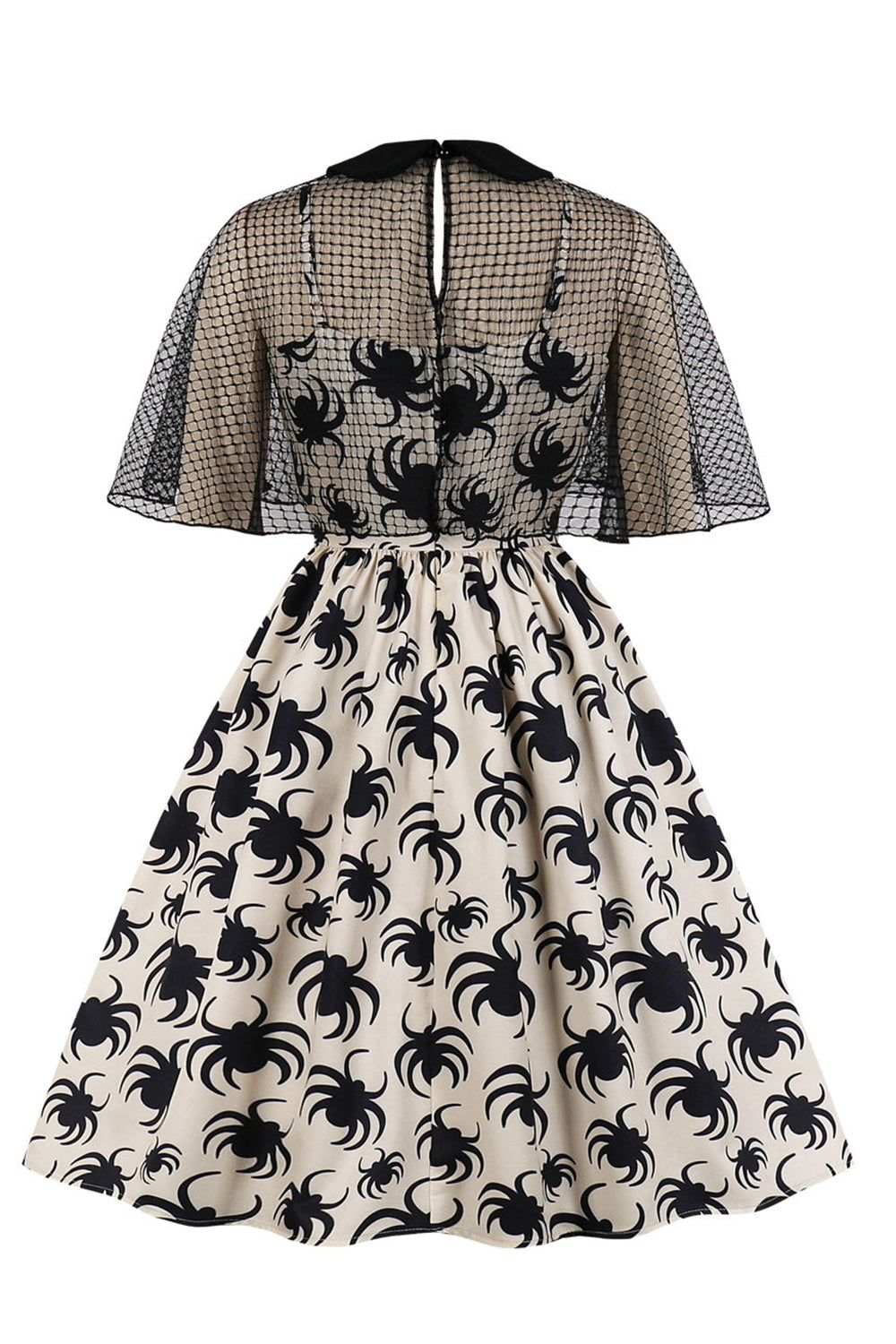 White Spider Halloween Dress with Short Sleeves sold by Zapaka product image thumbnail 2