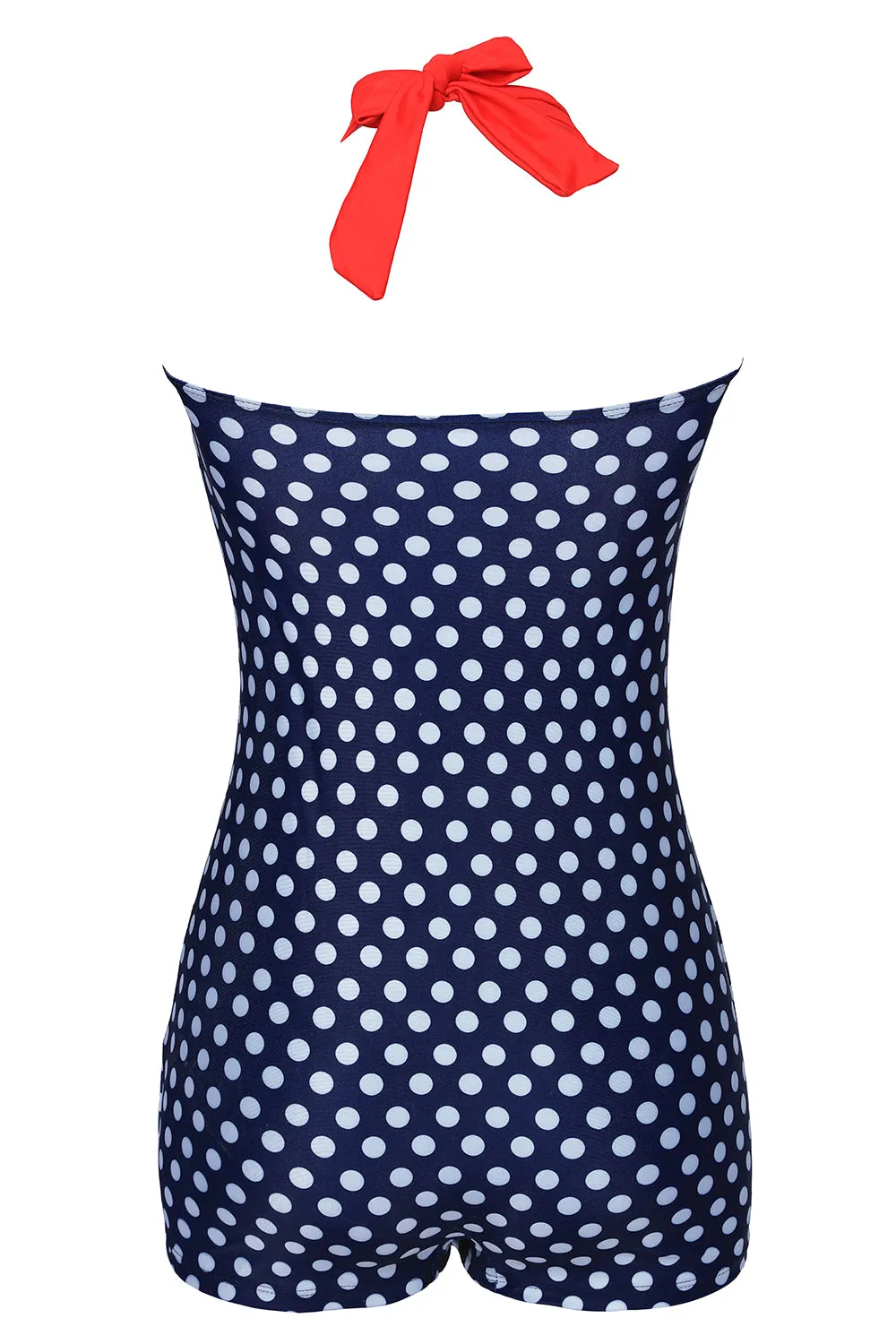 Plus Size Black and White Polka Dots Swimwear Shorts sold by Zapaka product image thumbnail 5