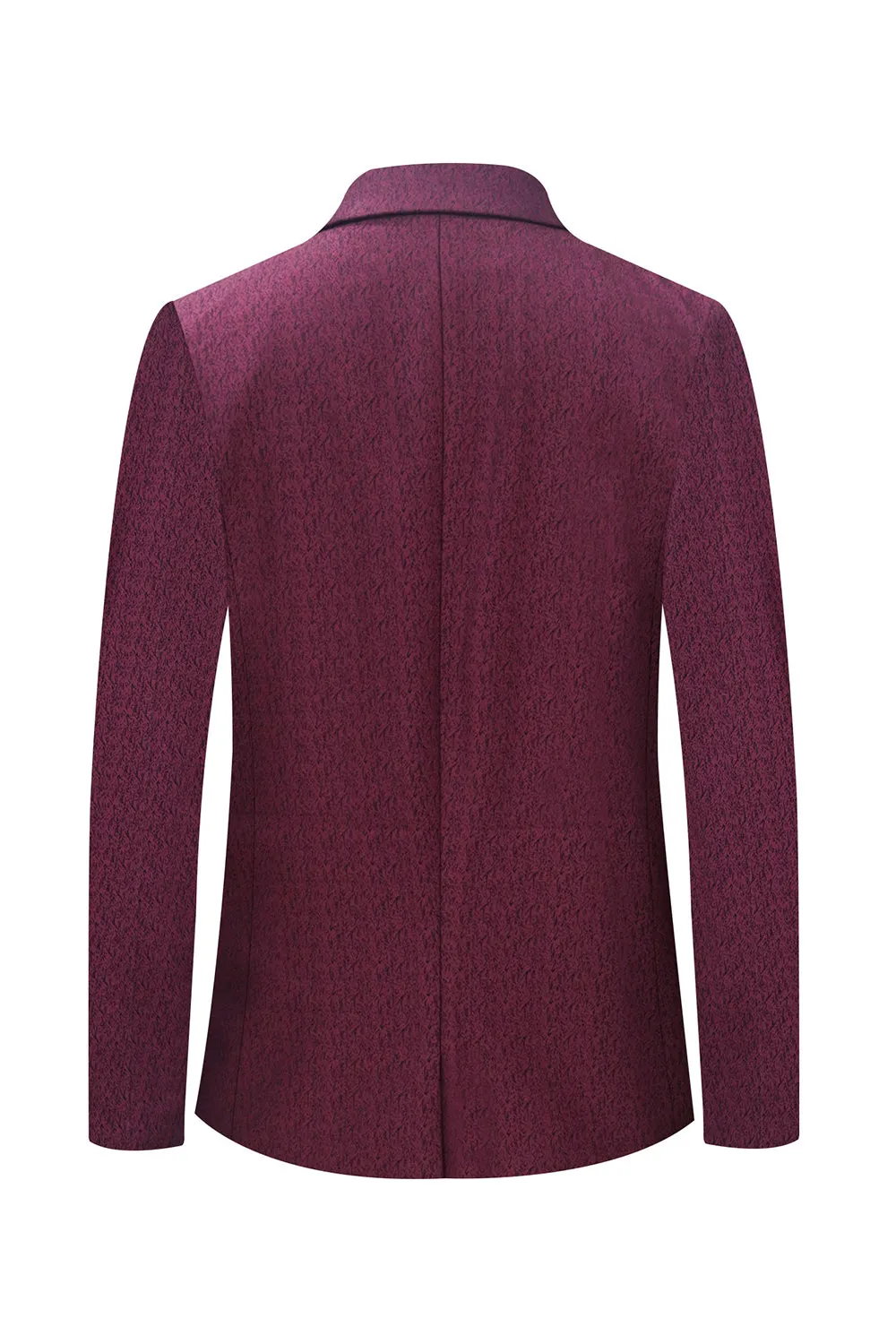 Burgundy Peak Lapel 2 Pieces Men Suits for Prom sold by Zapaka product image thumbnail 3