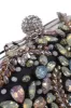 Delicate Black Handbag with Rhinestones sold by Zapaka