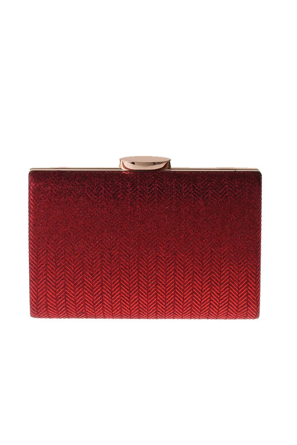Simple Red Square Clutch Bag sold by Zapaka