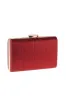Simple Red Square Clutch Bag sold by Zapaka
