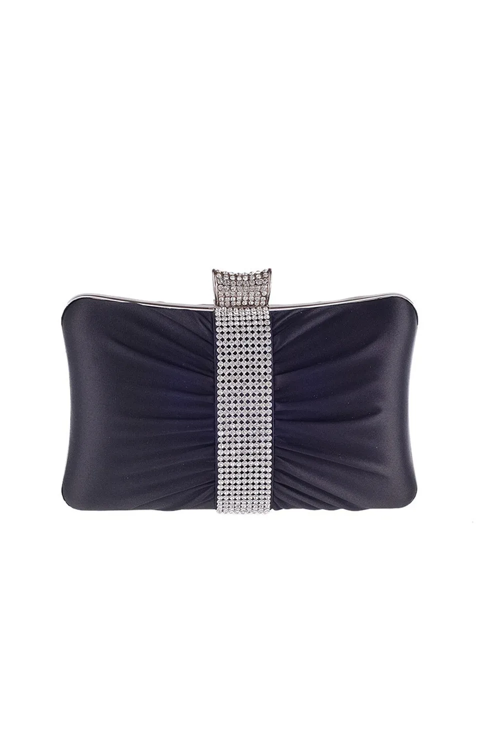 Portable Black Rhinestones Clutch Bag sold by Zapaka