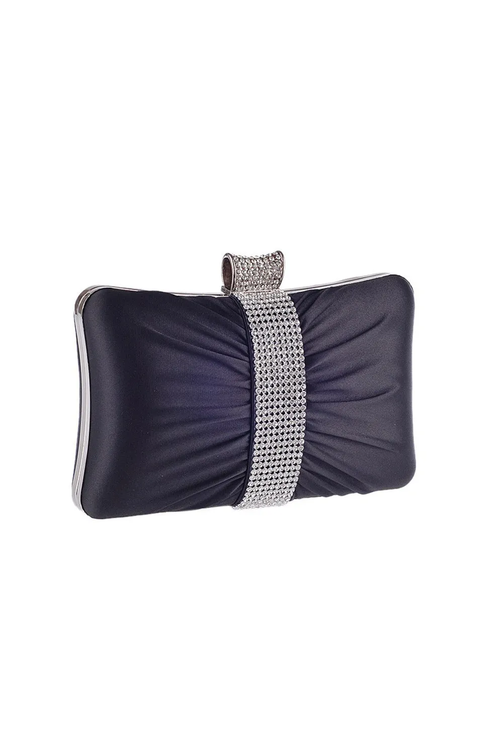 Portable Black Rhinestones Clutch Bag sold by Zapaka product image thumbnail 2