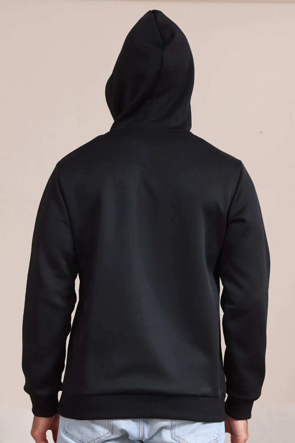 Black Devil Pumpkin Print Hooded Halloween Family Sweatshirts sold by Zapaka product image thumbnail 3