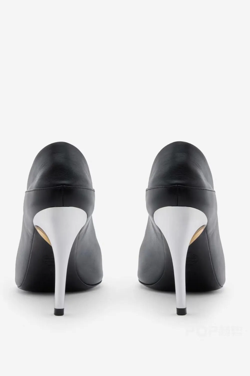 Black Open Toe Stiletto Heels sold by Zapaka product image thumbnail 3