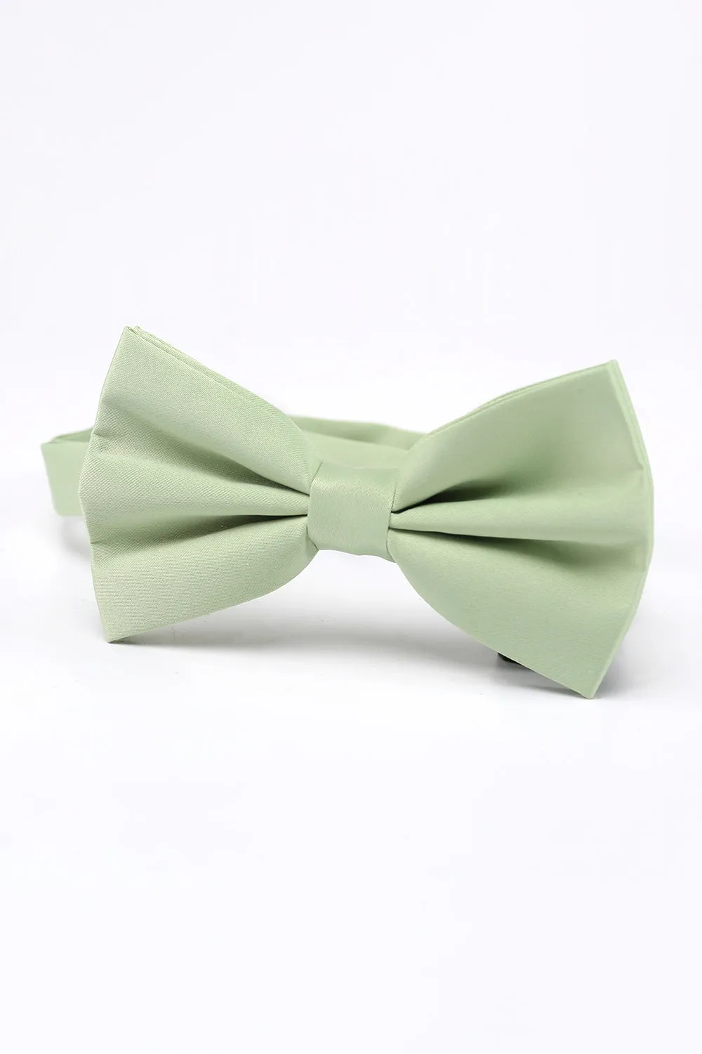 Light Green Men's 3-Piece Accessory Set (Bow Tie, Pocket Square, Pin) sold by Zapaka product image thumbnail 2