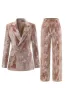 Sparkly Dusty Rose Velvet Notched Lapel Sequins 2 Pieces Suits sold by Zapaka