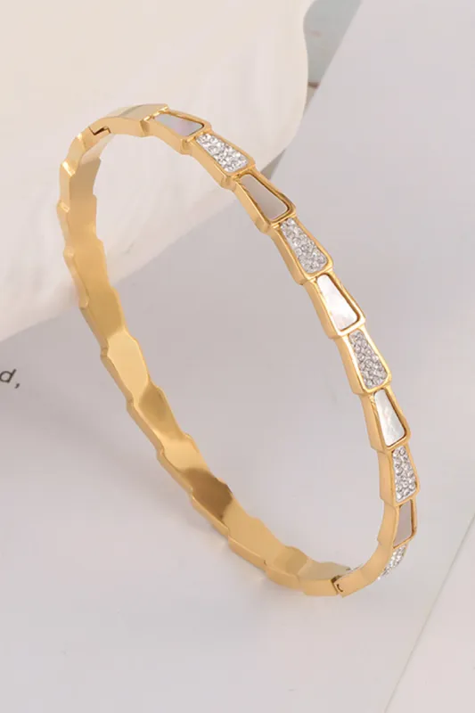 Snake Bone Shell Bracelet sold by Zapaka