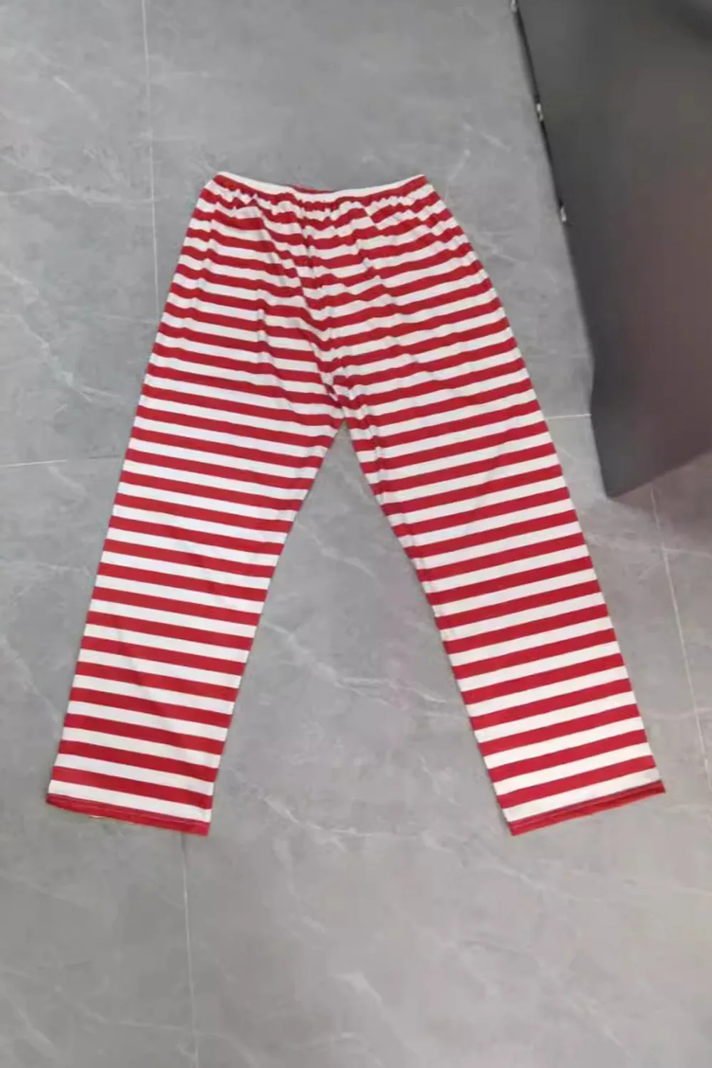 Green Pajamas with Striped Pants Family Matching Christmas Pajamas Set sold by Zapaka product image thumbnail 3