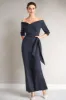 Navy Mermaid Strapless Mother of The Bride Dress sold by Zapaka