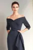 Navy Mermaid Strapless Mother of The Bride Dress sold by Zapaka