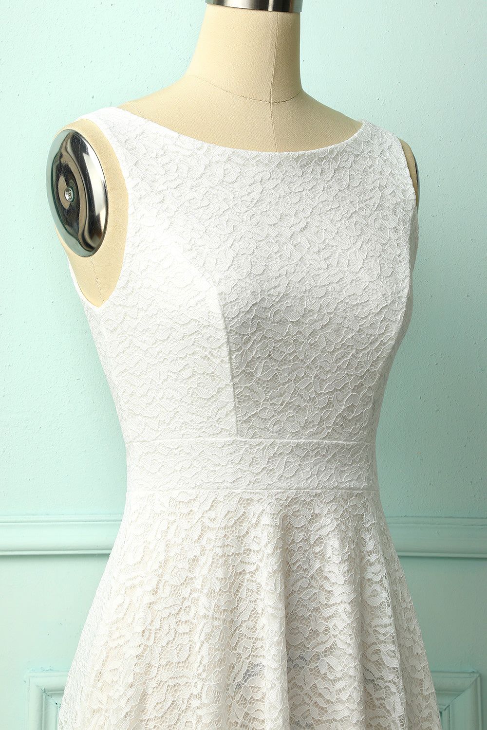 Lace White Dress sold by Zapaka product image thumbnail 3