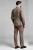 Khaki Notched Lapel 2 Pieces Men's Suits sold by Zapaka