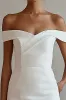 White Off The Shoulder Short Bodycon Graduation Dress sold by Zapaka