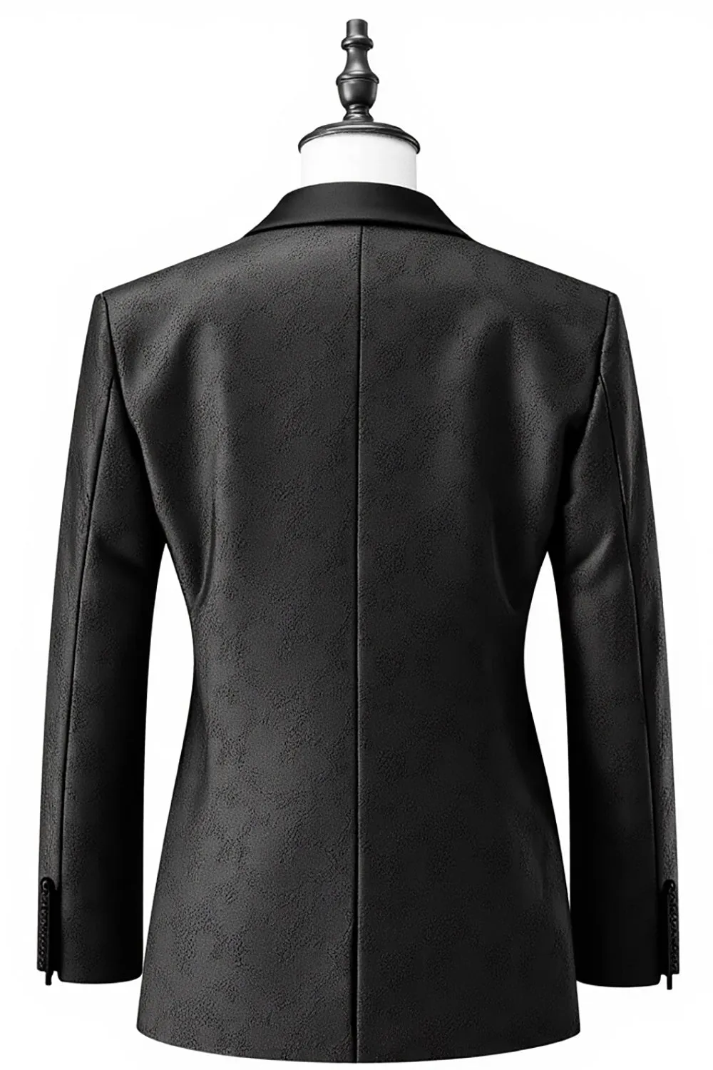 Men's Black Shawl Lapel 3 Pieces Prom Suits sold by Zapaka product image thumbnail 2