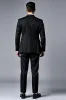Black Notched Lapel 3 Pieces Stripe Men's Prom Suits sold by Zapaka