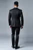 Black Notched Lapel 3 Pieces Men's Prom Suits sold by Zapaka