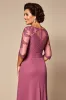 Desert Rose Chiffon Lace Mother of the Bride Dress sold by Zapaka