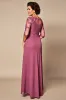 Desert Rose Chiffon Lace Mother of the Bride Dress sold by Zapaka