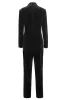 Black Polk Dots One Button 2 Piece Women Suit sold by Zapaka