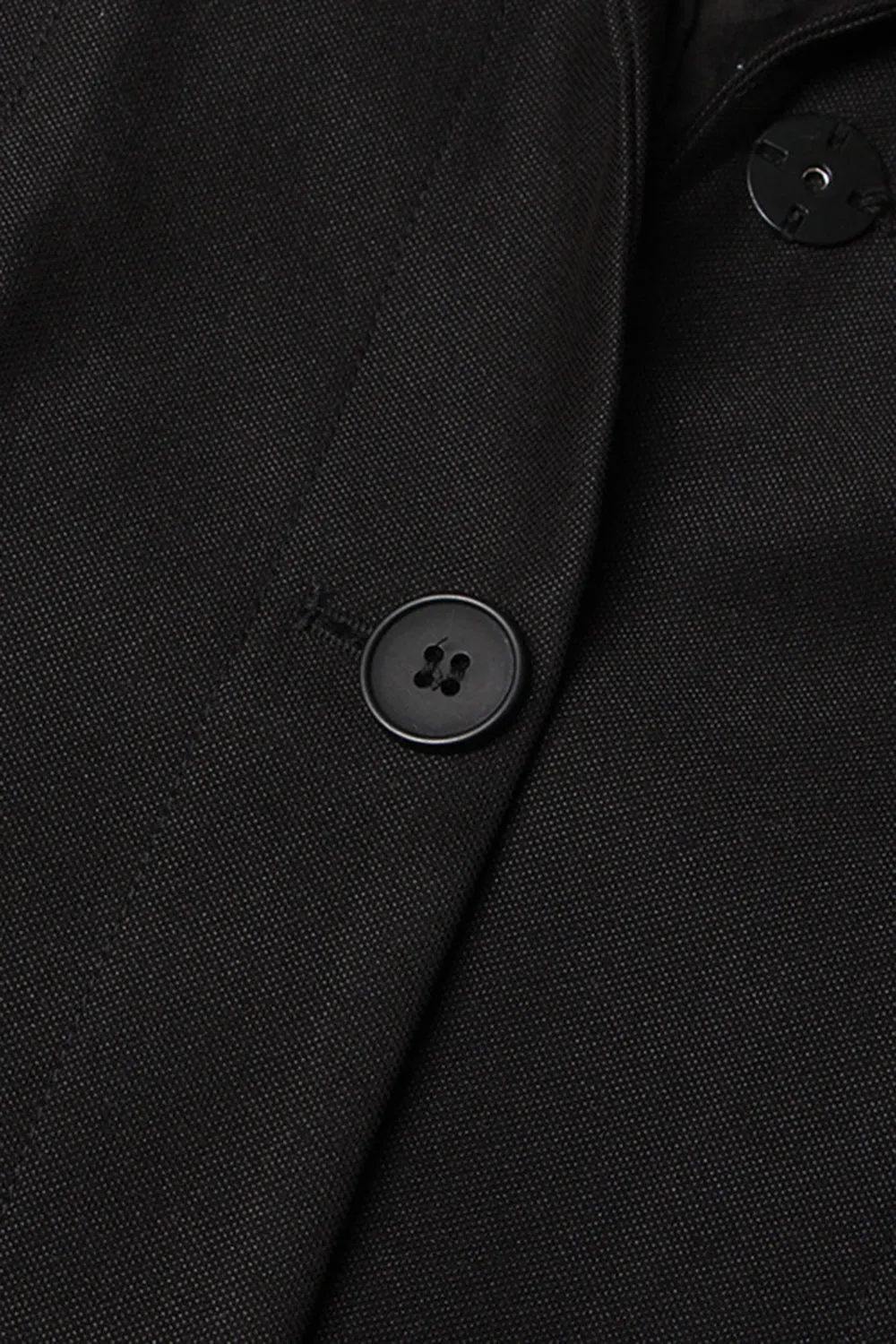 Black Cut-out Slim Fit Women Party Blazer sold by Zapaka product image thumbnail 5