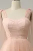 A Line Blush Sweetheart Midi Formal Dress sold by Zapaka
