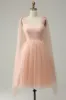 A Line Blush Sweetheart Midi Formal Dress sold by Zapaka