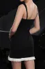 Black Spaghetti Straps Bodycon Cocktail Dress sold by Zapaka