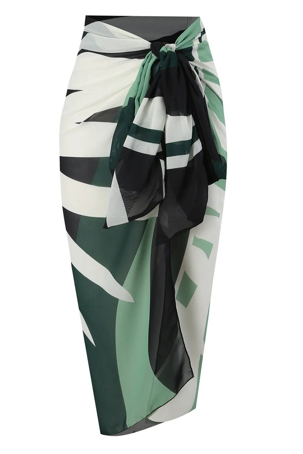 Dusty Green One Piece Cut Out Beach Swimwear sold by Zapaka product image thumbnail 4