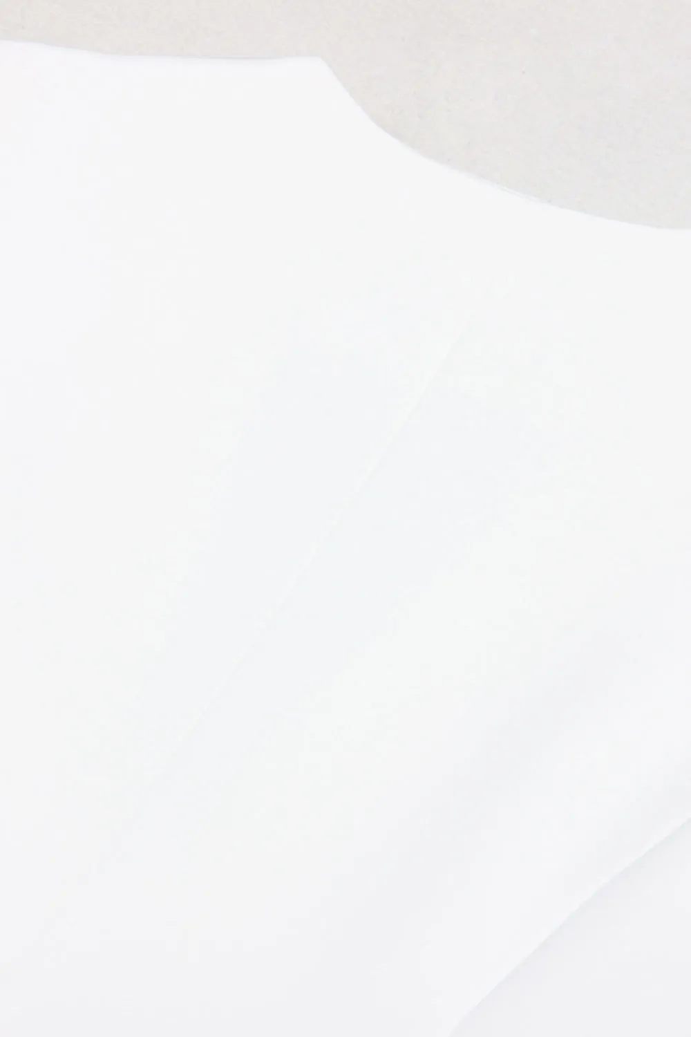 White Peak Lapel Sleeveless Satin Women Blazer sold by Zapaka product image thumbnail 5