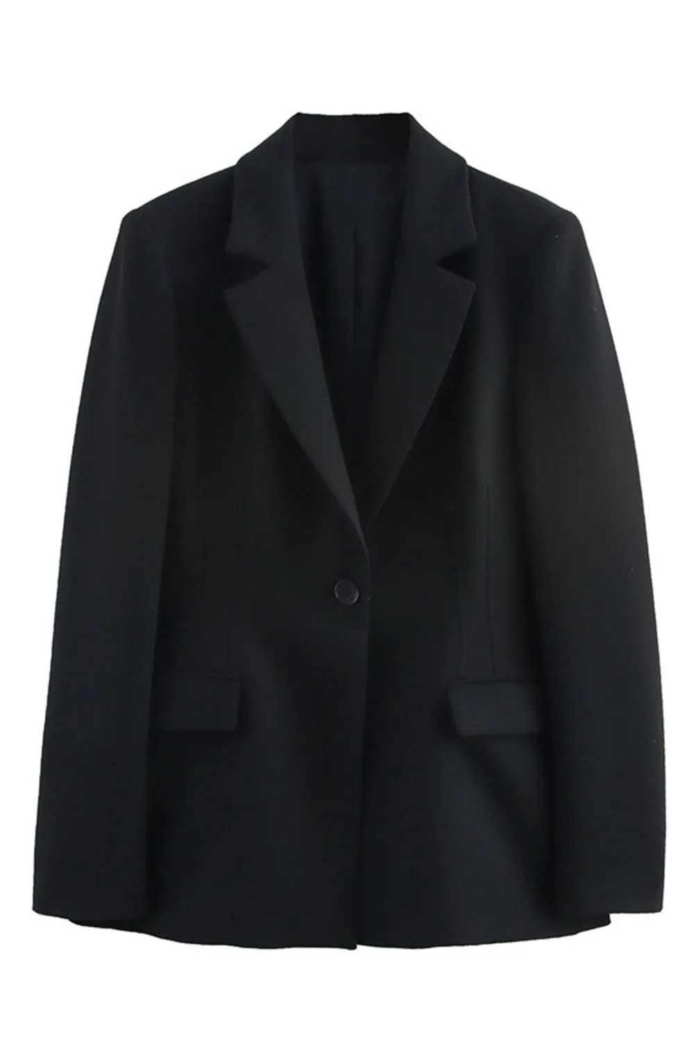 Black 2-Piece Notched Lapel Women Prom Suits sold by Zapaka product image thumbnail 3