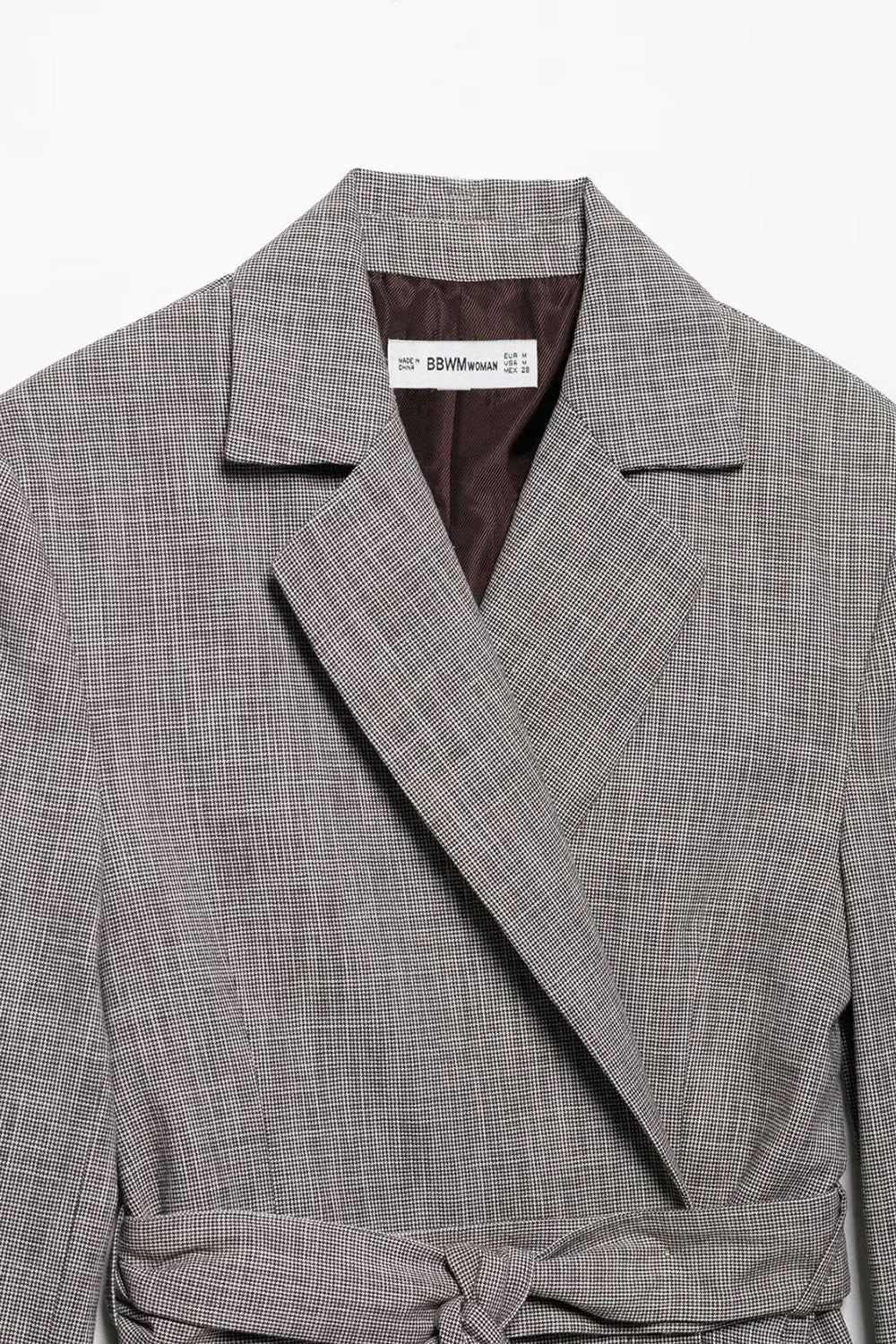 Grey 2-Piece Notched Lapel Women Prom Suits with Belts sold by Zapaka product image thumbnail 3