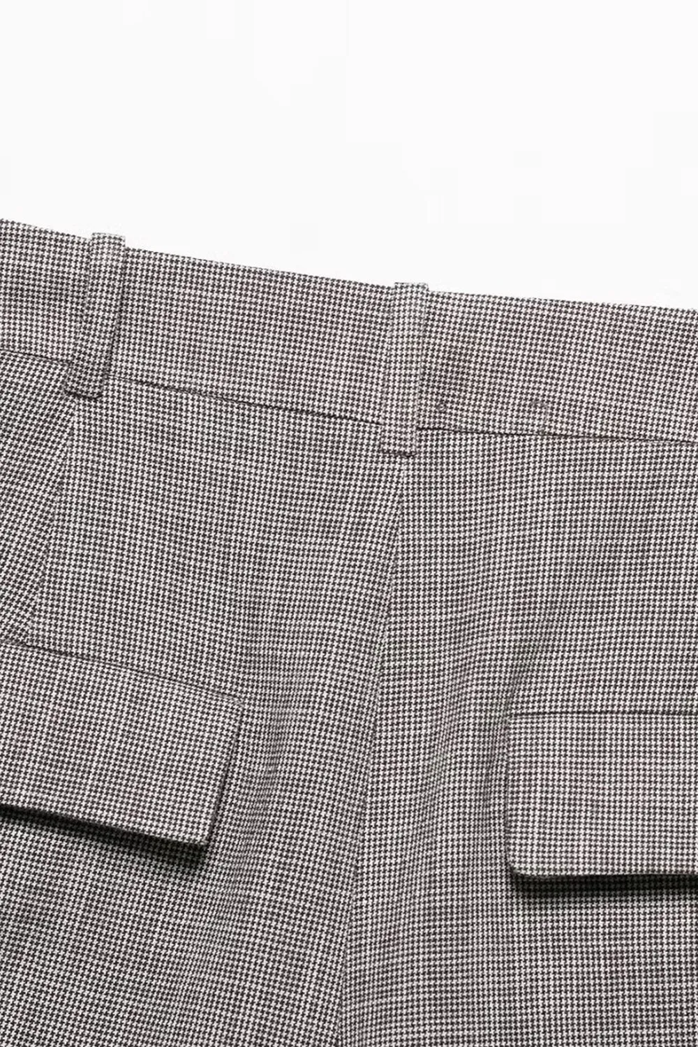 Grey 2-Piece Notched Lapel Women Prom Suits with Belts sold by Zapaka product image thumbnail 4