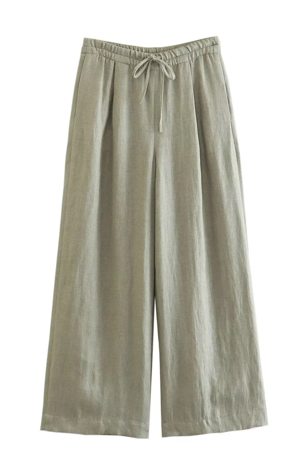 Grey Green 2-Piece Notched Lpael Sleeveless Women Prom Suits sold by Zapaka product image thumbnail 5