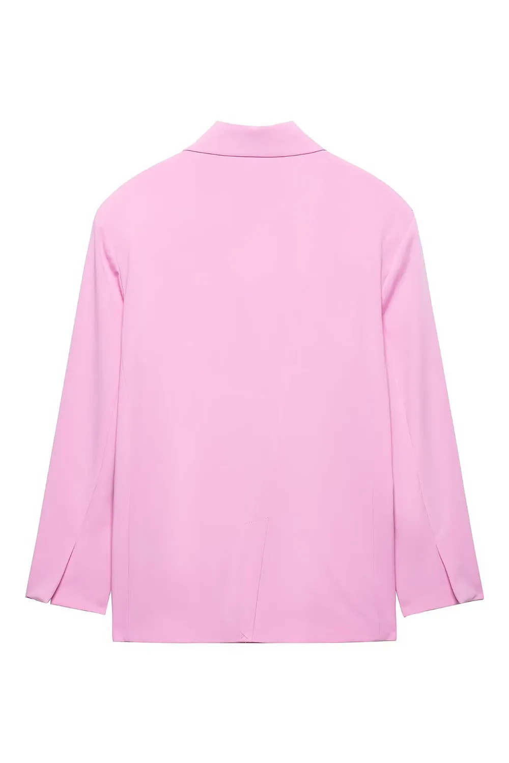 Pink 2 Piece Peak Lapel Women Prom Suits with Strings sold by Zapaka product image thumbnail 4