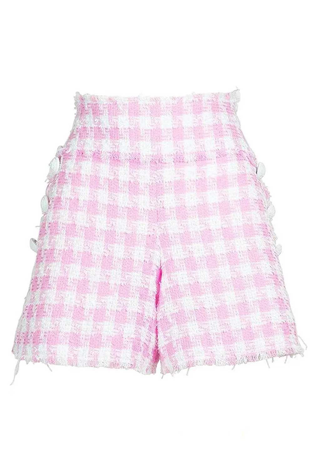 Pink 2-Piece Peak Lapel Double Breasted Women Prom Suits with Pockets sold by Zapaka product image thumbnail 3