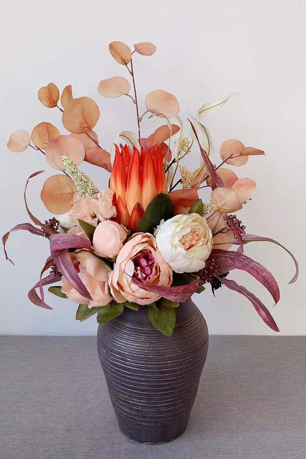 Rust Orange Bridal Bouquet sold by Zapaka product image thumbnail 3