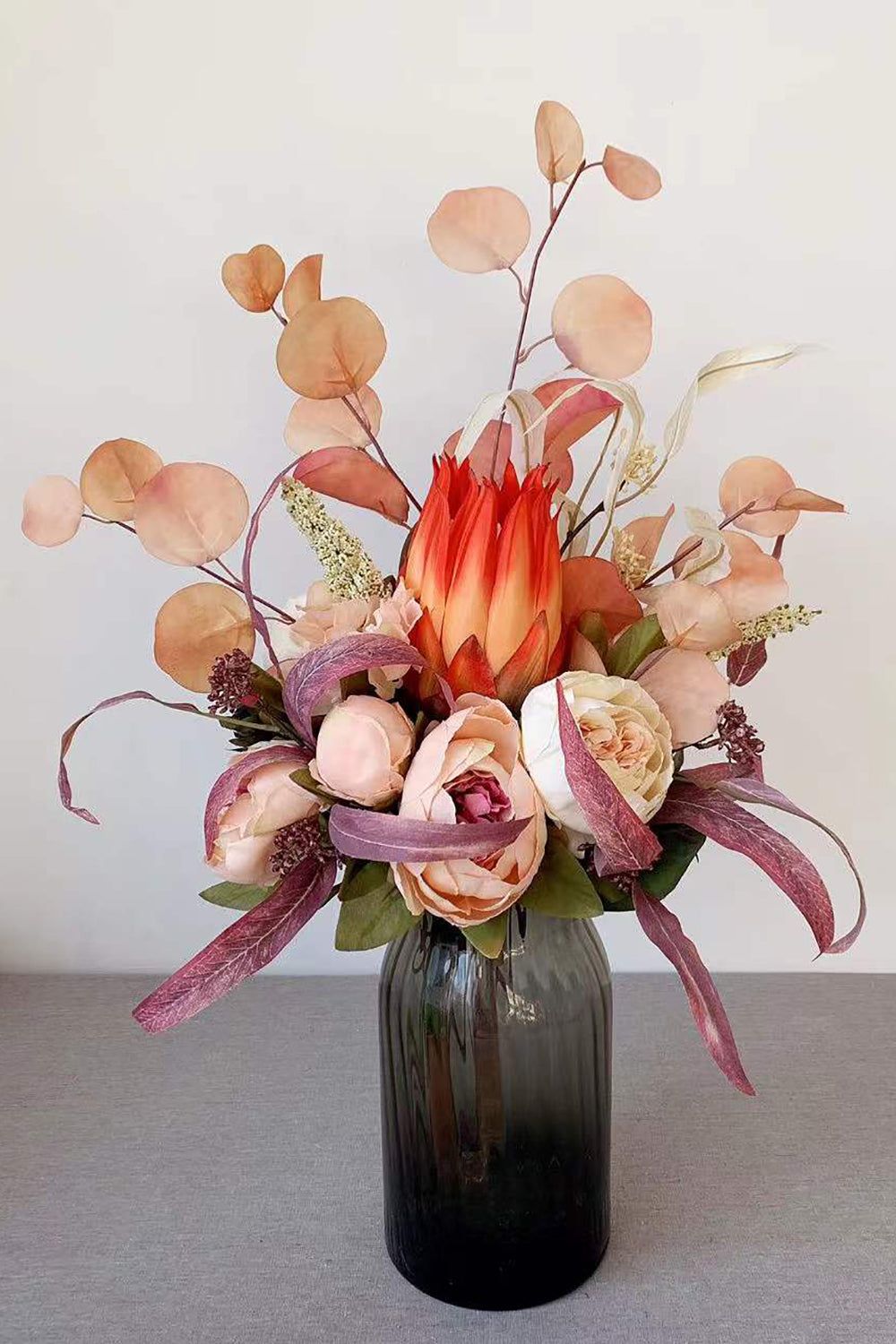 Rust Orange Bridal Bouquet sold by Zapaka product image thumbnail 4