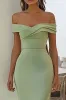 Navy Off the Shoulder Long Formal Dress sold by Zapaka