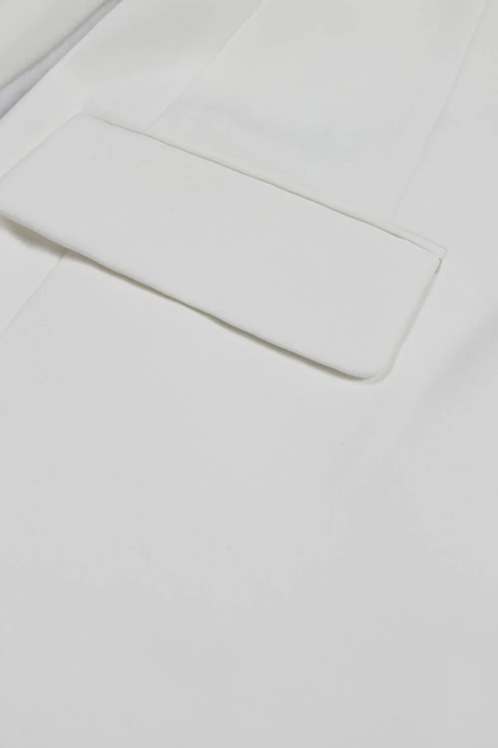 White Peak Lapel Single Breasted Women Prom Blazer with Sequins sold by Zapaka product image thumbnail 3