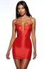 Orange Spaghetti Straps Bodycon Mini Homecoming Dress sold by Zapaka